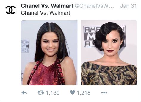 chanel vs walmart Blank Template .